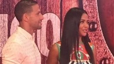 أسماء أبو اليزيد تبهر الحضور بإطلالة فرعونية في العرض الخاص لـ«مملكة الحرير»