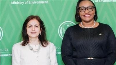 سفيرة مصر لدى رواندا تبحث التعاون مع وزيرة البيئة الرواندية بمجال الموارد المائية