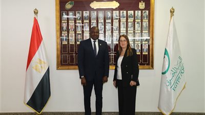 رئيس البريد تبحث تعزيز التعاون المشترك مع المدير التنفيذي لبريد كوت ديفوار