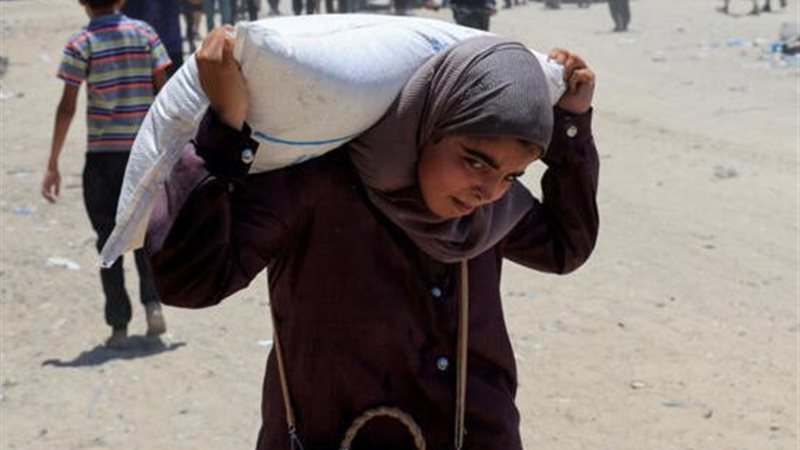 المأساه في غزة