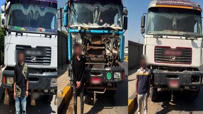 بعد فيديو سباق السرعة.. الداخلية تضبط 3 سيارات نقل ثقيل أثارت ذعرا بأكتوبر