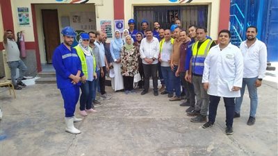 اجتياز محطة مياه بندف المرشحة بمنيا القمح لاختبارات تجديد شهادة الإدارة الفنية 