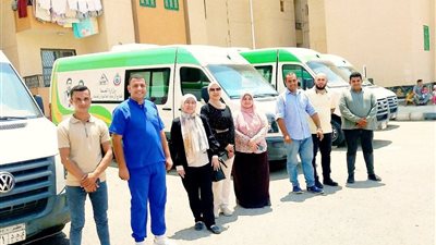 قافلة طبية شاملة في العاشر من رمضان تقدم خدماتها لـ 1500 مريض