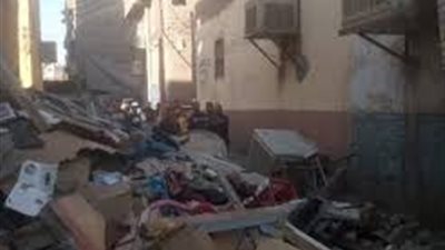 انهيار جزئي لعقار من 3 طوابق في الساحل بالقاهرة دون إصابات