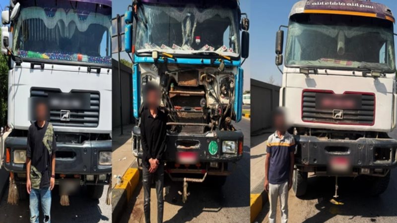 المتهمين والمضبوطات