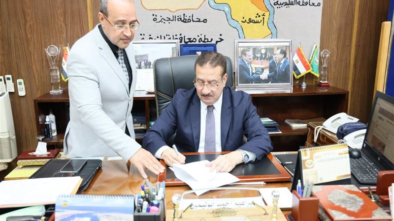 المحافظ يعتمد النتيجة