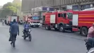 عاجل.. حريق سنترال رمسيس يعطل الاتصالات والإنترنت بالقاهرة