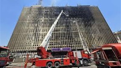 دون إصابات.. السيطرة على نيران اشتعلت مجددا في سنترال رمسيس