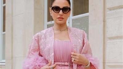 درة تتألق في أسبوع الموضة بباريس وتواصل تألقها سينمائيًا بـ
