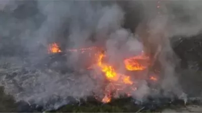 فرق وطنية ودولية تخمد حريق 15 ألف هكتار في اللاذقية