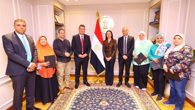 وزيرة التضامن الإجتماعي