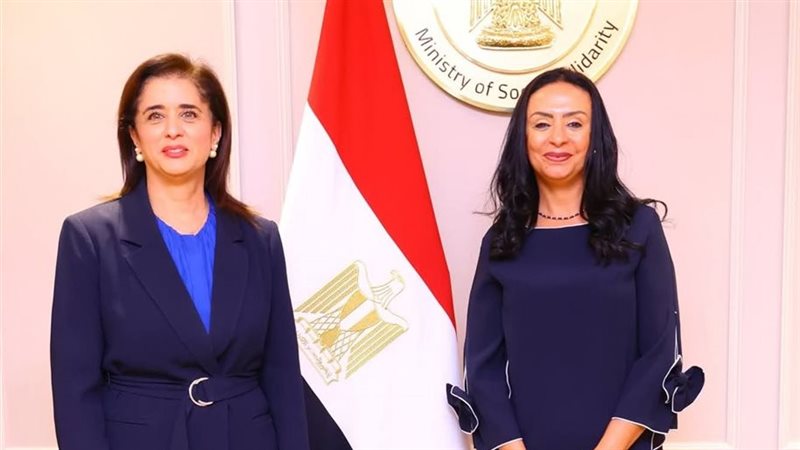 وزيرة التضامن الاجتماعي