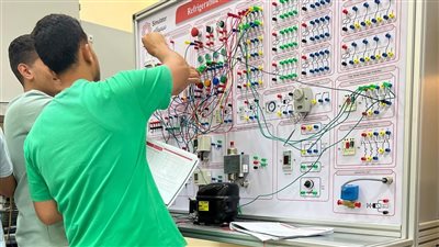 تأهيل كوادر تكنولوجية في مجال التبريد والتكييف وفقًا لمتطلبات سوق العمل والدلتا التكنولوجية 