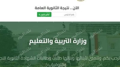 نتيجة الثانوية العامة 2025.. موعد الظهور والرابط الرسمي وخطوات الاستعلام