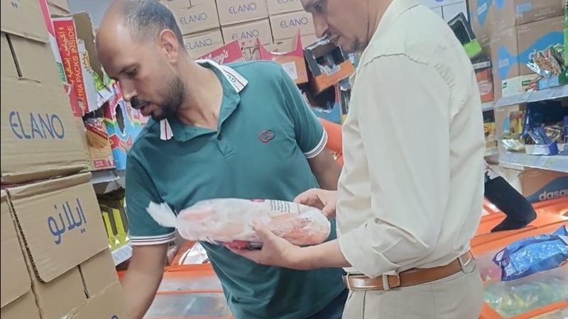 حملات تموينية بكفر