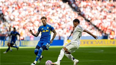 التعادل يحسم نتيجة مباراة مانشستر يونايتد وليدز الودية التحضيرية 