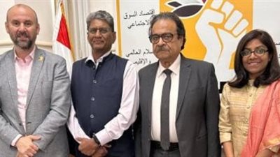 رئيس «الديمقراطي الاجتماعي» يبحث مع السفير الهندي تعزيز العلاقات الثنائية