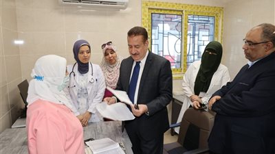 لتقديم خدمة متميزة.. محافظ المنوفية يوجه بدقة توزيع الأطقم الطبية بالوحدات الصحية