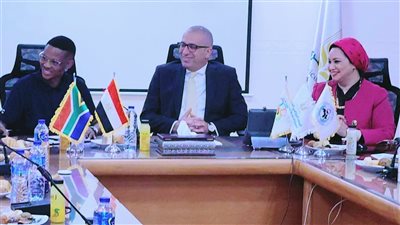 البنك الزراعي المصري يستقبل وفد 
