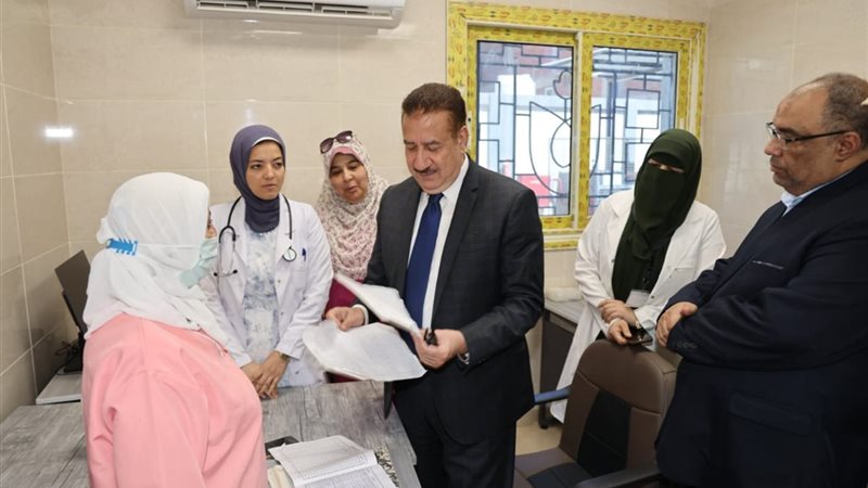 متابعة محافظ المنوفية