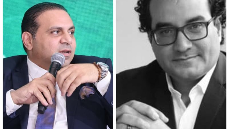 احمد زكي و باسم حشاد