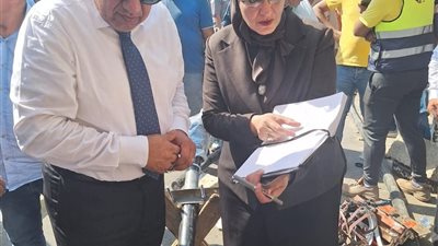 وزير الكهرباء يتفقد موقع إصلاح العطل المتسبب في انقطاع التيار بالجيزة