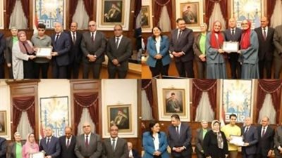محافظ القاهرة يكرم أوائل الثانوية العامة والفنية وأبناء الصم وضعاف السمع تقديرًا لتفوقهم