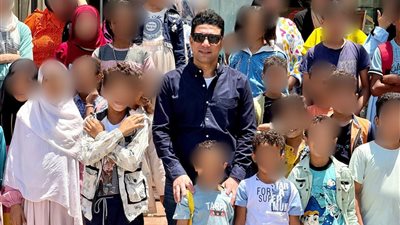 نائب محافظ سوهاج يشارك الأطفال الأيتام يومًا ترفيهيًا يدخل البهجة لقلوبهم