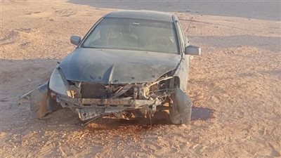 إصابة 5 أشخاص في انقلاب سيارة ملاكي بالطريق الصحراوي الغربي بأسوان