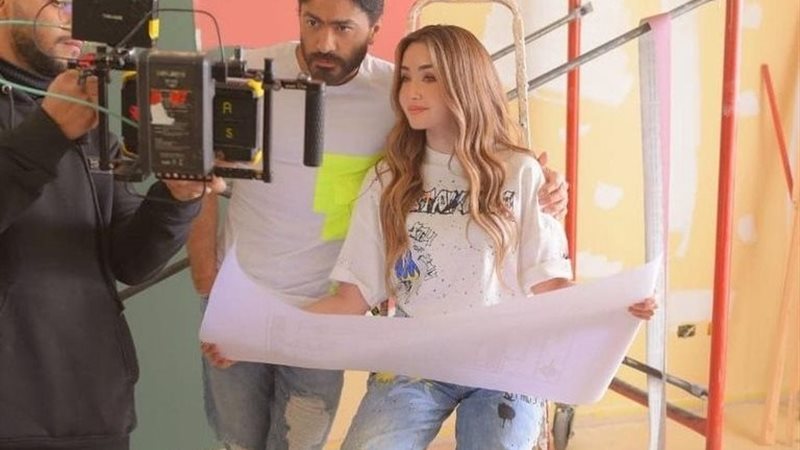 تامر حسني وهنا الزاهد