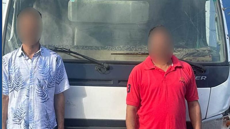 المتهمون والمضبوطات