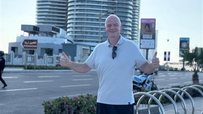 «مش مصدق اللي شايفه».. إنفانتينو في جولة سياحية بالعلمين