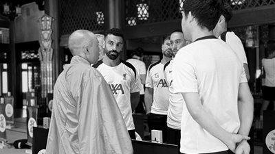 أول تعليق من محمد صلاح على زيارة معبد إيكوين البوذي