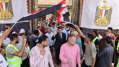 زحام باللجان الانتخابية لمجلس الشيوخ 2025 بالمنوفية (صور)