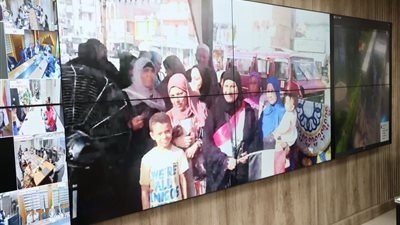 محافظ المنوفية يتابع مع رؤساء الوحدات المحلية سير انتخابات مجلس الشيوخ