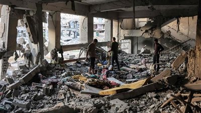 هيومن رايتس: إسرائيل قصفت أكثر من 500 مدرسة تؤوي النازحين الفلسطينيين في غزة