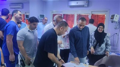وكيل صحة شمال سيناء يتفقد مستشفى العريش للتأكد من جاهزيتها للطوارئ