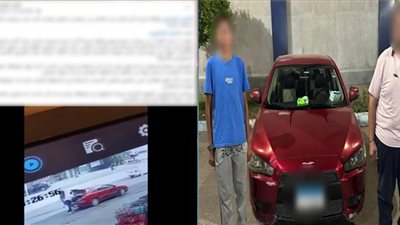 الداخلية تكشف مفاجأة حول فيديو أب يجبر نجله على دخول شنطة سيارته بالشرقية