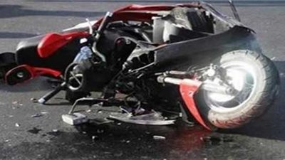 نزيف الأسفلت.. مصرع شاب في حادث تصادم دراجة بخارية على طريق طنطا كفر الشيخ الدولي