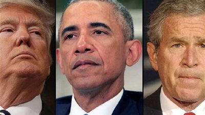 ترامب يتخذ قرارا تجاه صور أوباما وجورج بوش بالبيت الأبيض.. ما القصة؟