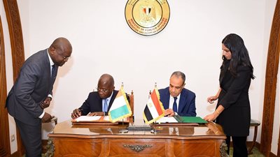 مصر وكوت ديفوار تختتمان الجولة الثالثة من المشاورات السياسية بتوقيع اتفاقيات تعاون