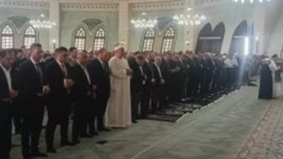 إقامة صلاة الجنازة على الدكتور علي المصيلحي بحضور رئيس الوزراء بمسجد الشرطة