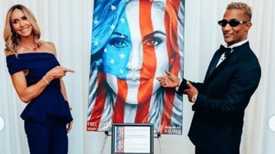 محمد رمضان عقب لقائه مع لارا ترامب : 