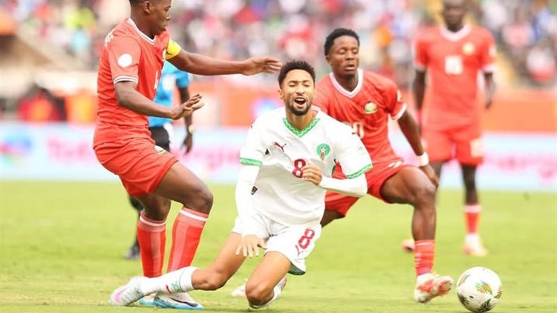 مباراة منتخب المغرب