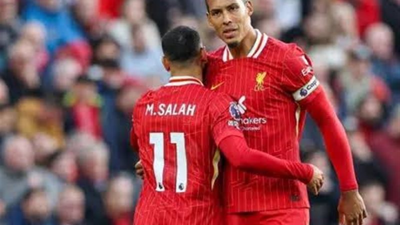 صلاح وفان دايك