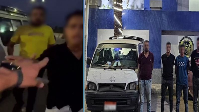 المتهمين والمضبوطات