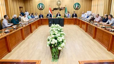 محافظ المنوفية يشدد على الاسراع في معدلات تنفيذ الخطة الاستثمارية