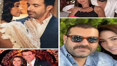  عمرو يوسف وكريم محمود عبد العزيز الأبرز.. كيف تعامل الفنانون مع شائعات الانفصال؟