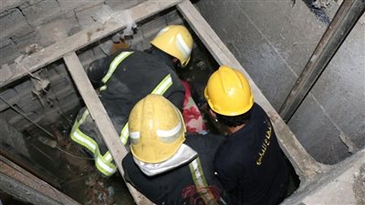 مصرع فني صيانة مستشفى المنصورة التخصصي في حادث سقوط أسانسير به