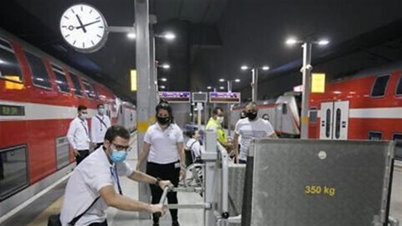 توقف حركة القطارات